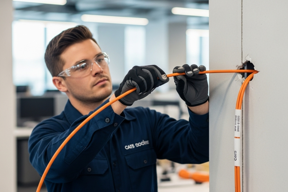 Cat5 Kablo Çekimi 7 Cat5 Kablo Çekimi