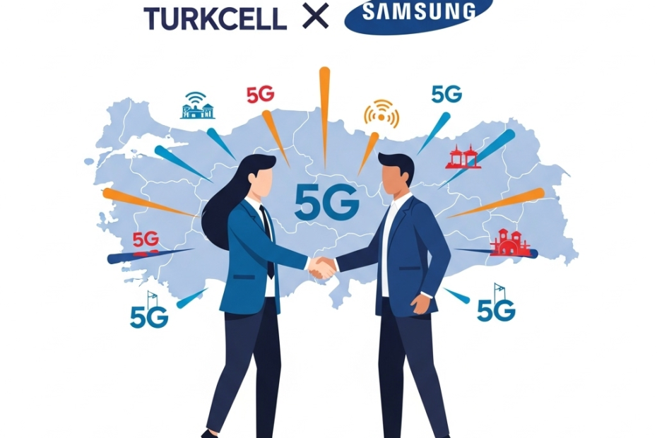 Turkcell ve Samsung’dan 5G İş Birliği Güçleniyor: Yerli Üretim ve Ar-Ge Ortaklığıyla Türkiye’de 5G Yaygınlaşıyor